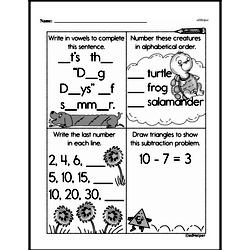 Subtraction Worksheets - Free Printable Math PDFs | edHelper.com
