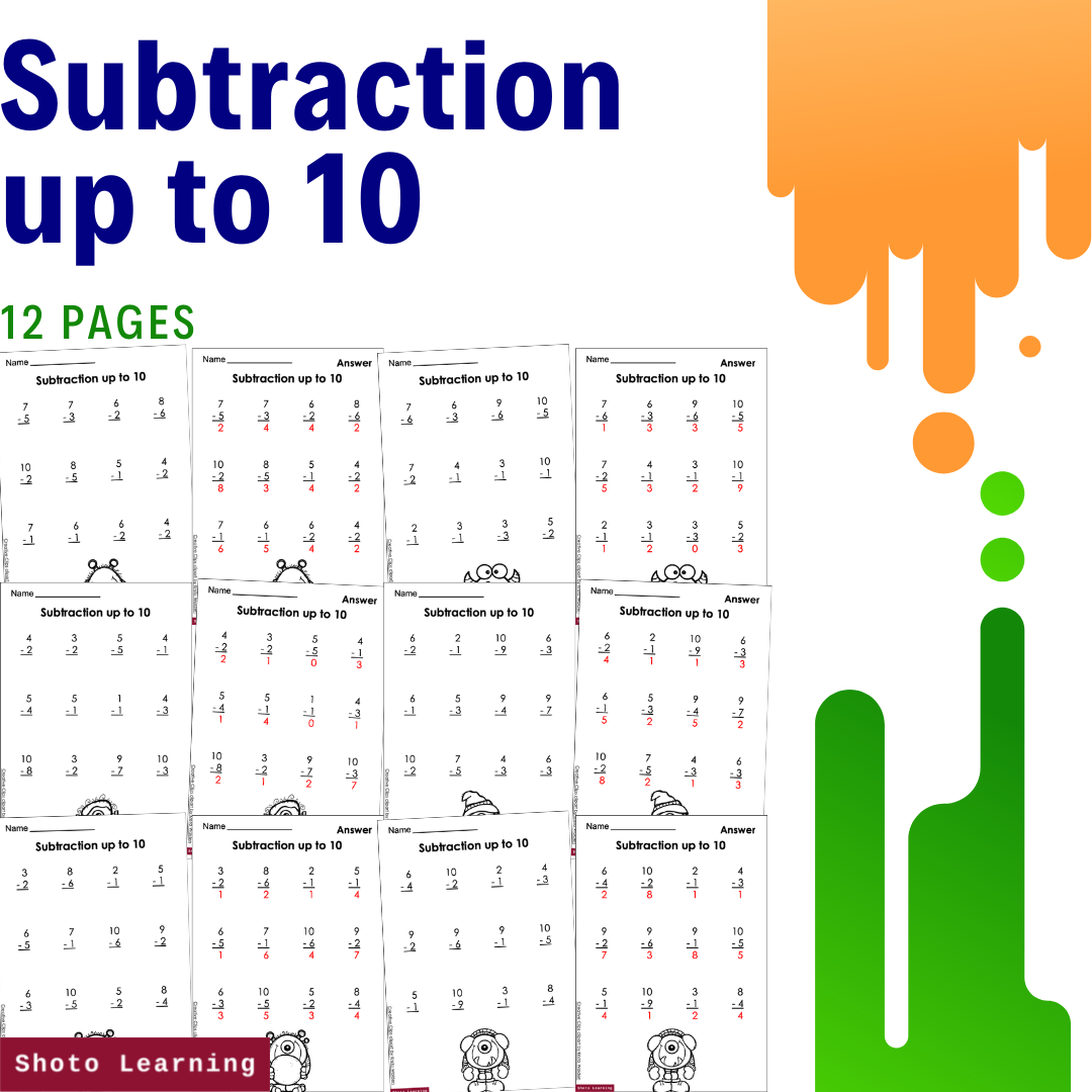 Addition and Subtraction Snappy Maths Worksheets Library