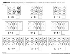 Subtraction Worksheets | Dynamically Created Subtraction Worksheets