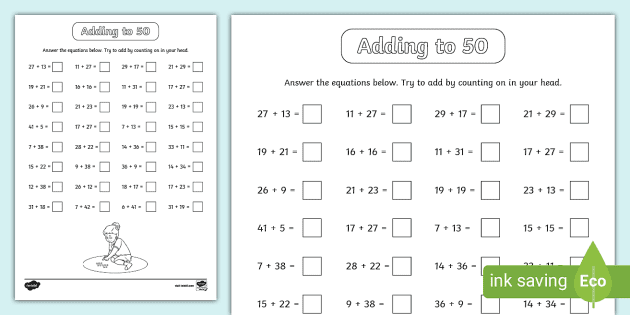 Subtraction And Addition Fluency Worksheets - 3-4 - Maths