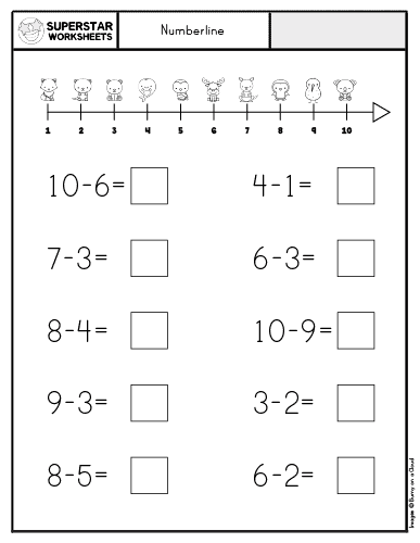 Kindergarten Subtraction Worksheets -Worksheets Library
