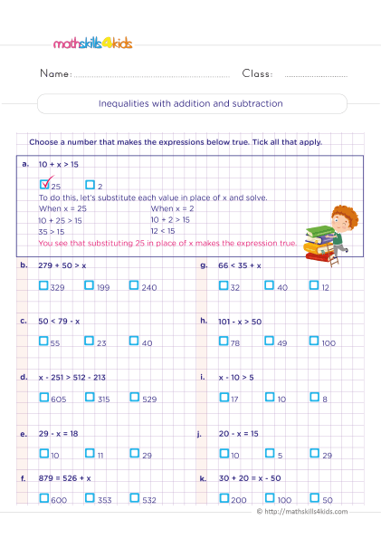 Addition and subtraction worksheets for Grade 5: Free download