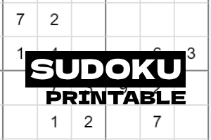 Sudoku para Imprimir ?️ Juega en Juegos123