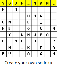 sudoku puzzle worksheet