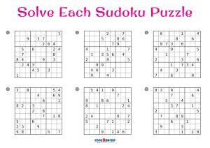 Free Printable Hard Sudoku Puzzles