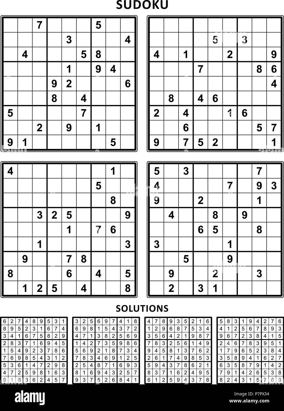 Sudoku game hi-res stock photography and images - Page 13 - Alamy