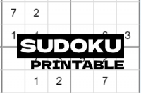 sudoku unblocked printable