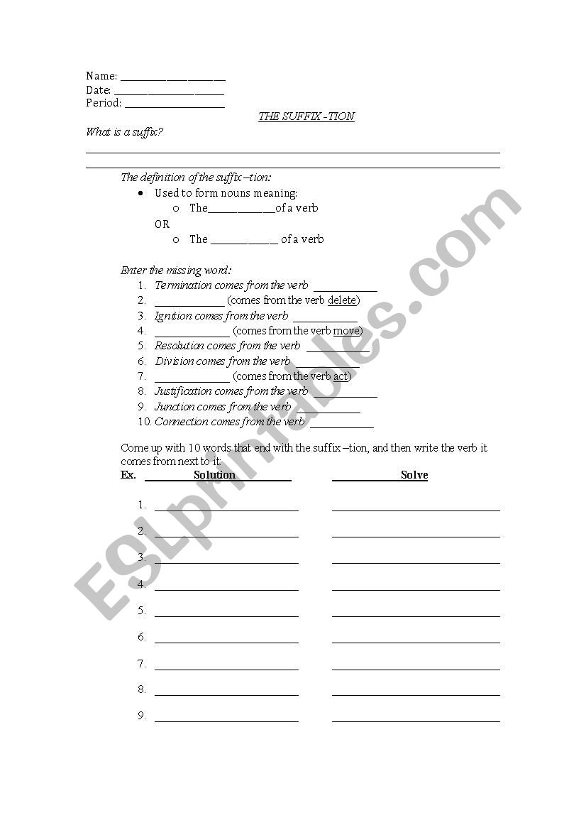 Linguistic Phonics Phase 4c tion Word Worksheet Twinkl Worksheets