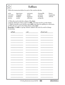 Subtracting suffixes | 3rd grade, 4th grade, 5th grade Writing ...