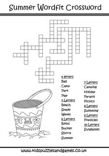 Summer - Kids Puzzles and Games