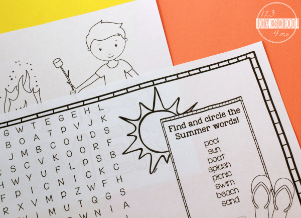 ? FREE Summer Kids Activity Worksheets for Kids