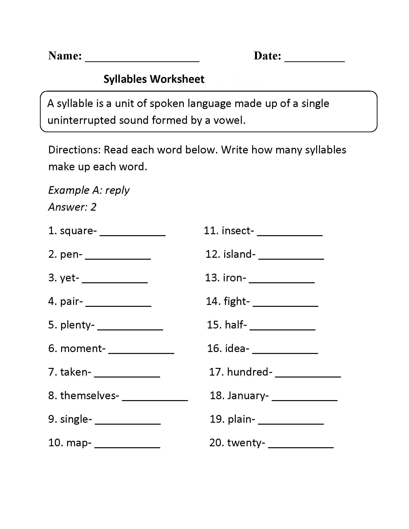 summer worksheet for 3rd graders