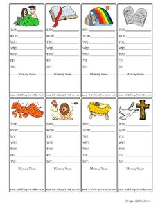sunday school printables