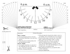 The Sundial of Space Exploration Worksheet for 9th - 12th Grade ...