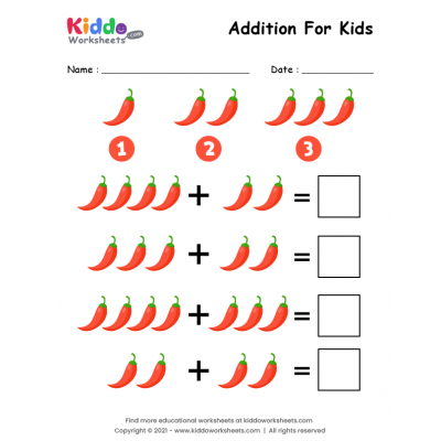 Free Printable Maths Worksheets - kiddoworksheets