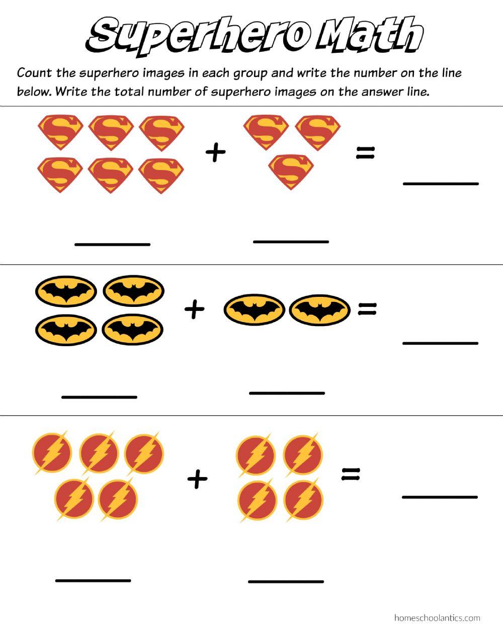super math worksheet