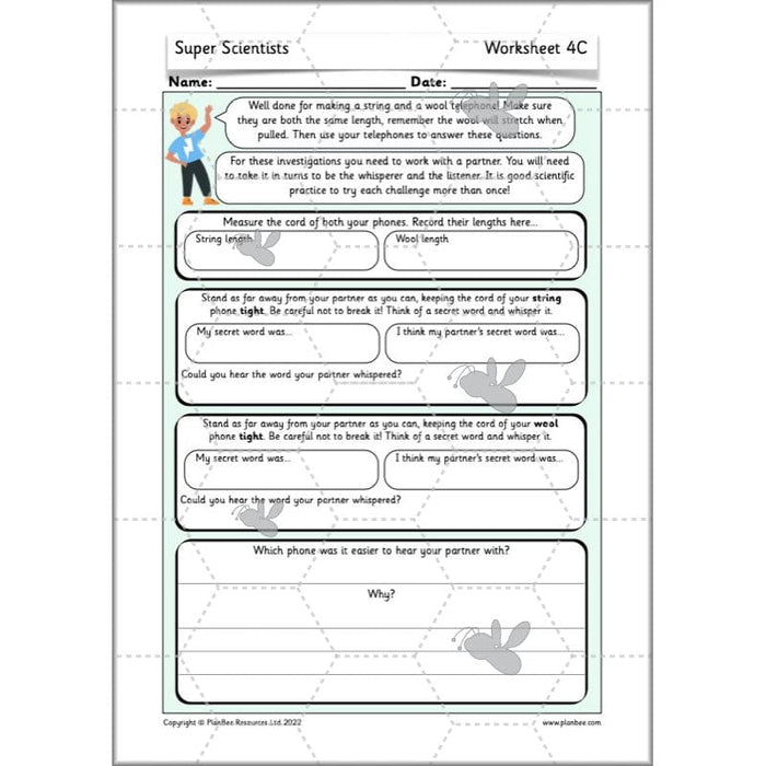 Super Scientists Year 2 Working Scientifically | PlanBee