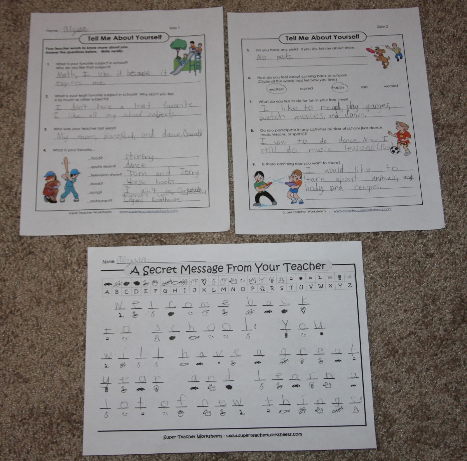 A Learning Journey: TOS Review: Super Teacher Worksheets
