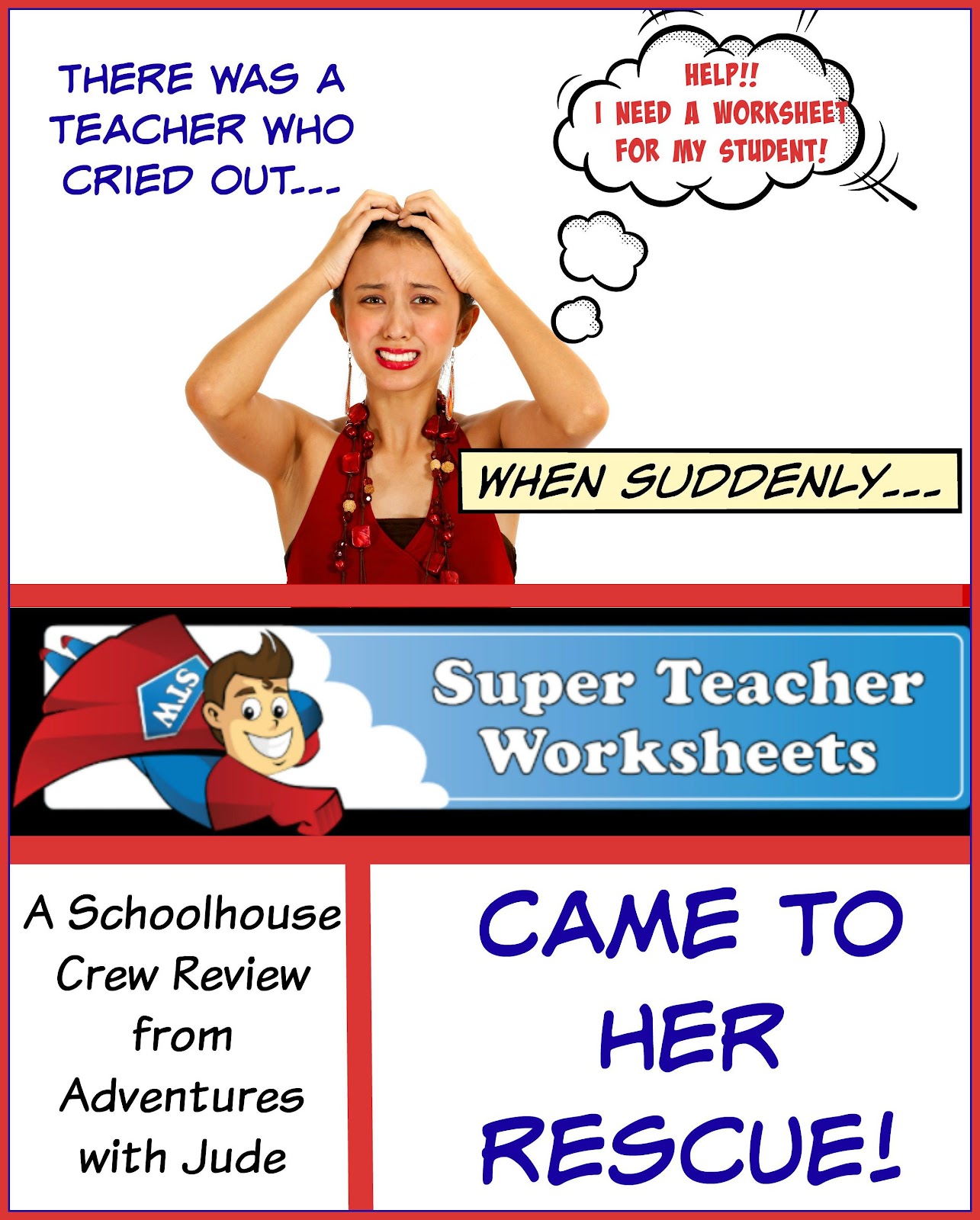 Adventures with Jude: Super Teacher Worksheets (A Schoolhouse Crew ...