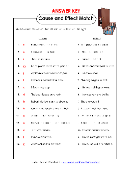 super teacher worksheet cause and effect