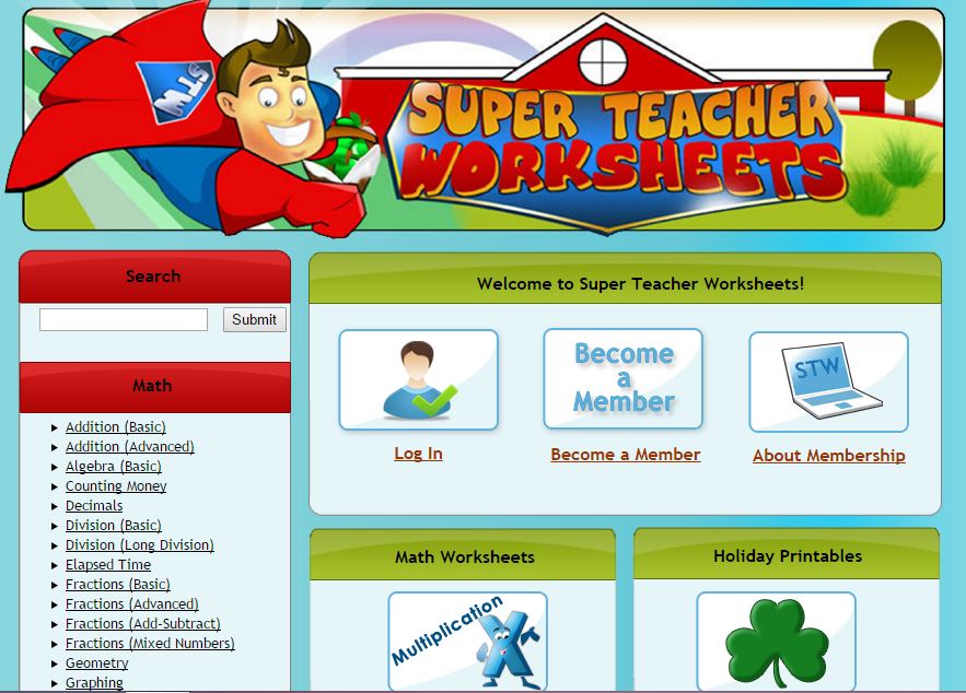 super teacher worksheets | Recursos Educativos Abiertos