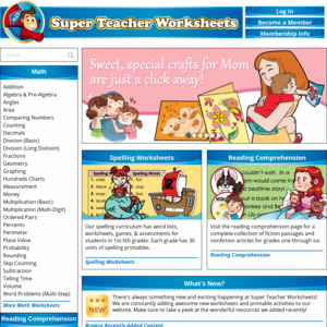 super teacher worksheet division