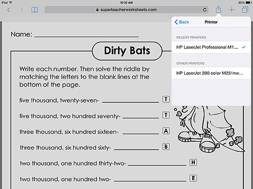 super teacher worksheet free account