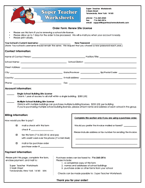 Super Teacher Worksheets Username and Password | airSlate SignNow
