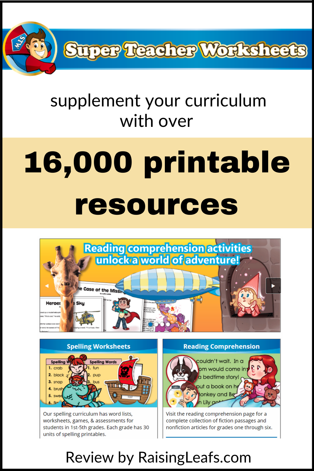 super teacher worksheet reading comprehension grade 3
