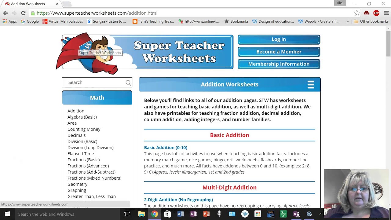 super teacher worksheet username and password 2014