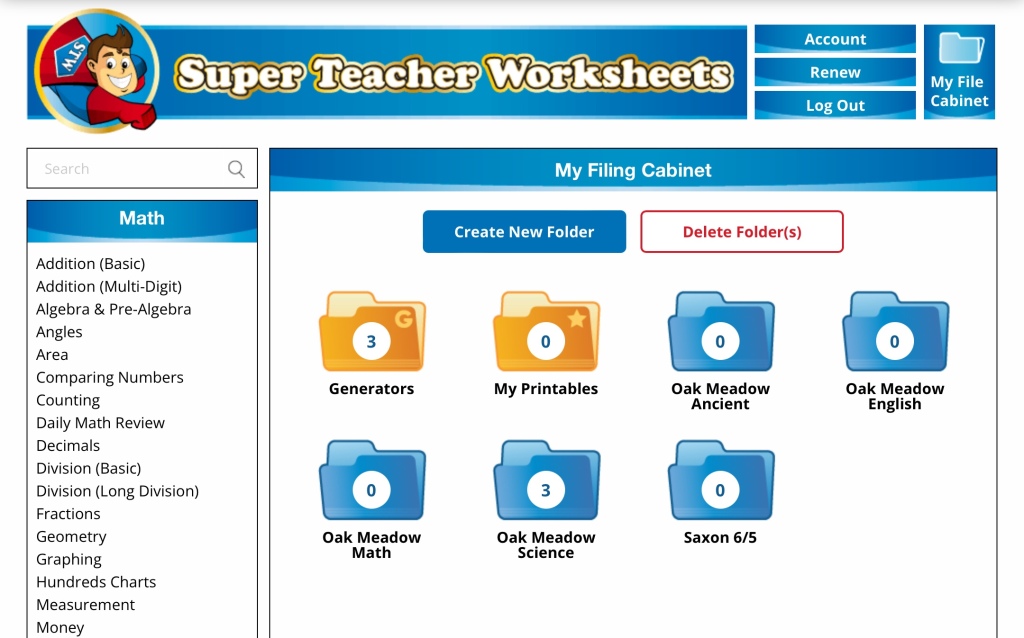 super teacher worksheet username and password