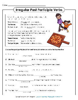 Irregular Worksheets - TheWorksheets.CoM - TheWorksheets Library