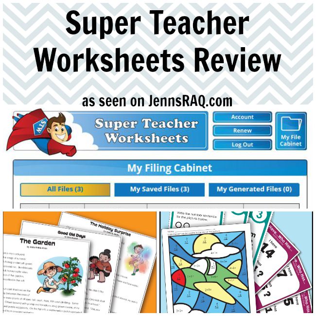 Super Teacher Worksheets Review - Real And Quirky