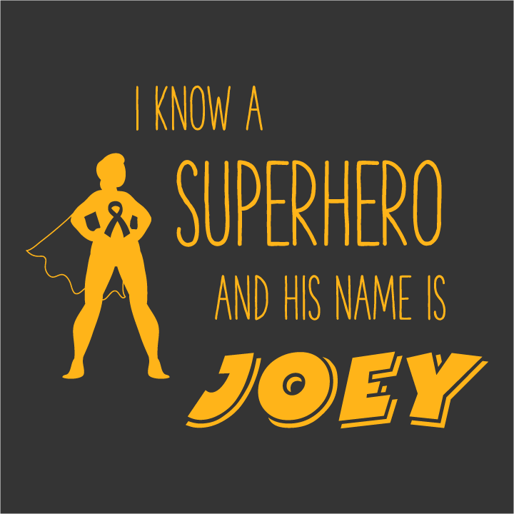 Superhero Joey Custom Ink Fundraising