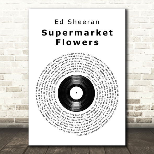supermarket flowers printable lyrics