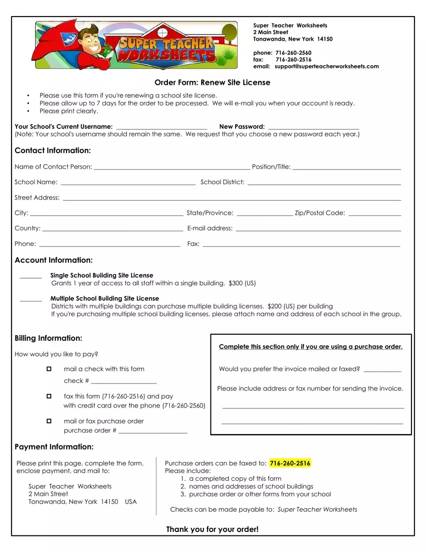 superteacher worksheet login