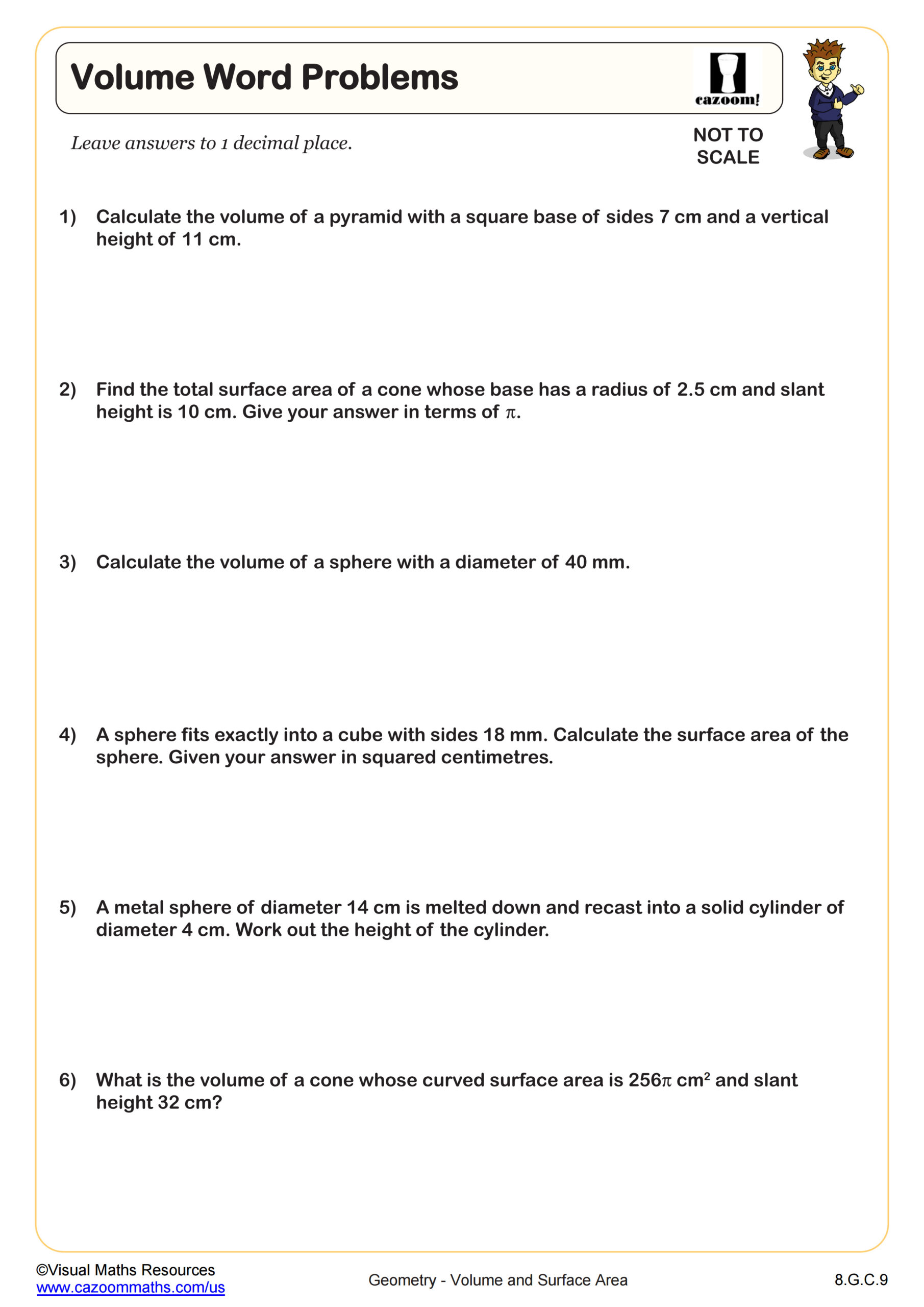 Free surface area word problems worksheet pdf, Download Free surface