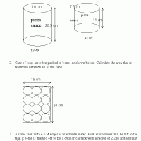 Volume And Surface Area Word Problems