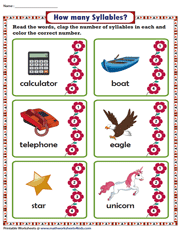 Syllable Worksheets