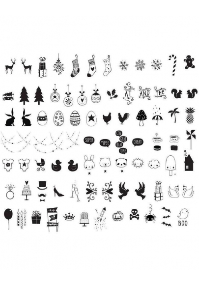 Symbol Set - Celebration - A Little Lovely Company | HeyLittleBaby