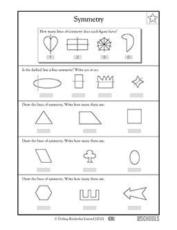 Lines of symmetry, shapes and symbols | 3rd grade, 4th grade Math ...
