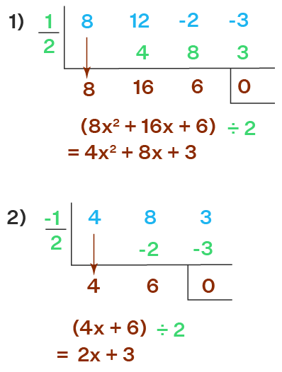 Synthetic Division - Method, Steps, Examples, FAQs
