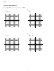 8.5 Systems of Inequalities Worksheet.pdf - 8.5 Kuta Software ...