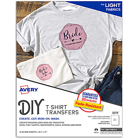 Inkjet Light T-shirt transfer paper - A4 - Magic Transfer
