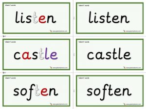 t word worksheet