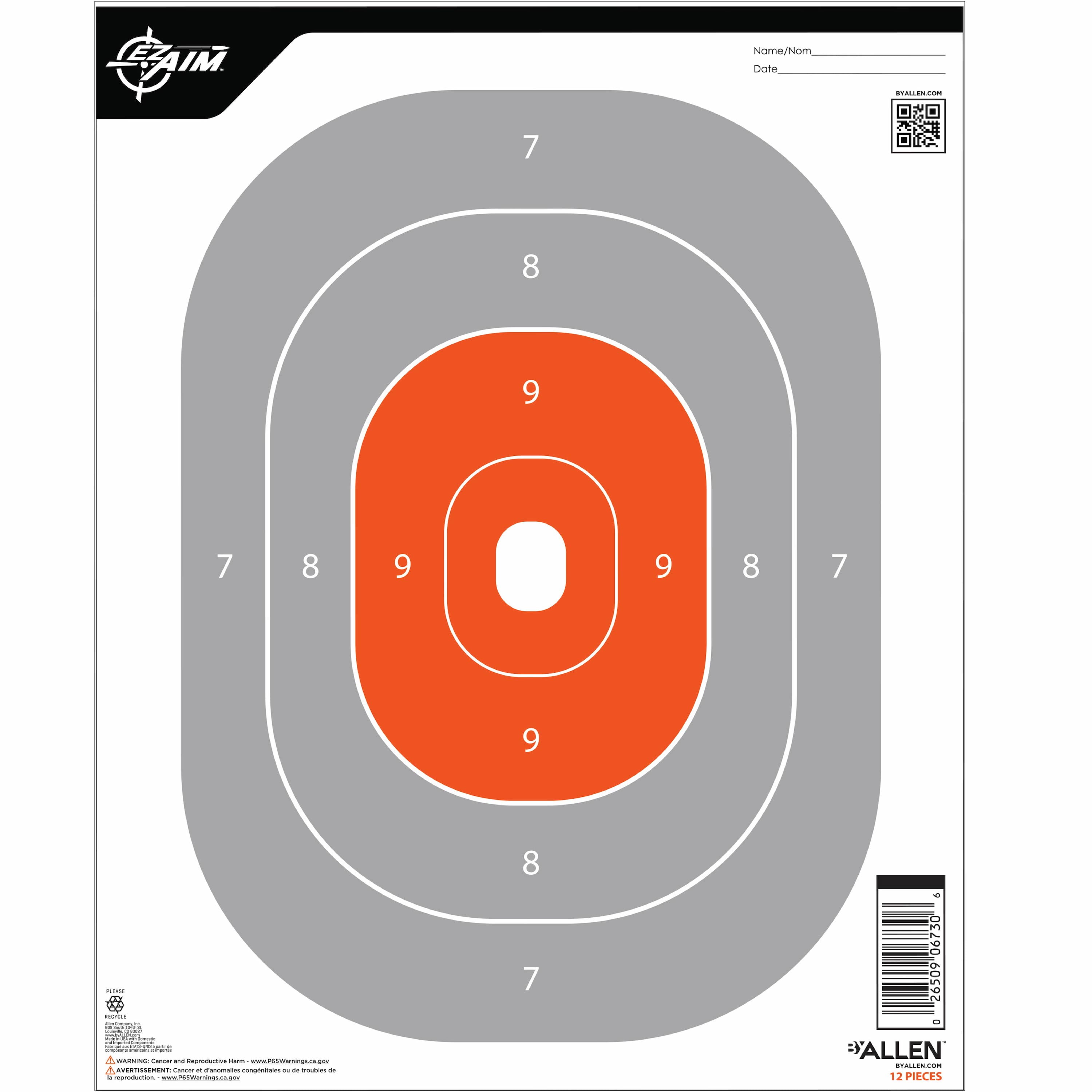 Printable Targets Print Your Own Shooting Targets Worksheets Library