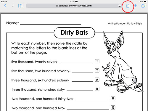 Superteacherworksheets Blog