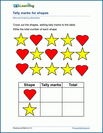 Tally Sheets | Worsheets library