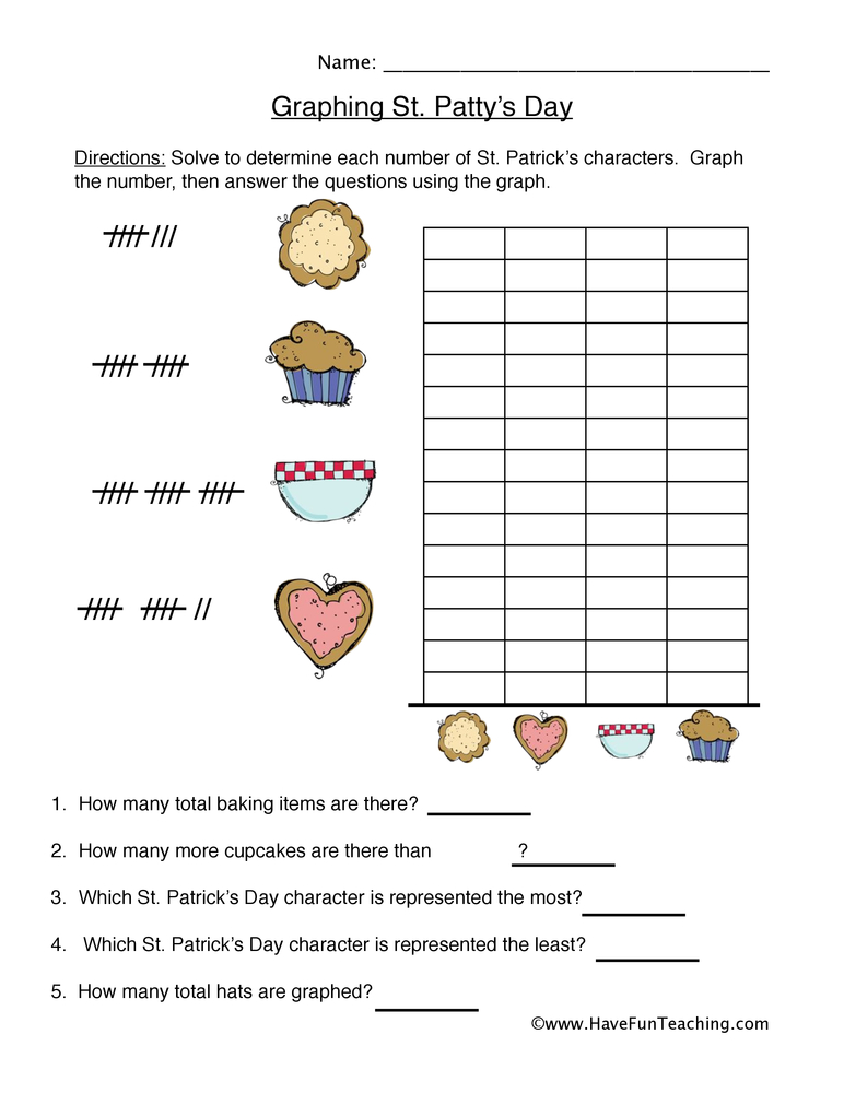 tally pictograph worksheet