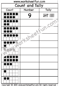 Tally Marks / FREE Printable Worksheets - Worksheetfun